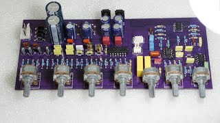 21 Preamp Tone Control Circuit PCB Design [upl. by Nisior]