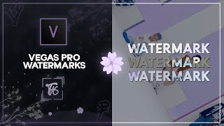 VEGAS Pro  Three Styles of Watermarks  Tutorial [upl. by Yraek760]