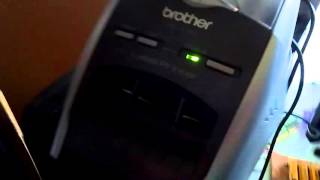 Brother QL570 Professional Thermal Label Printer [upl. by Ecnedac]