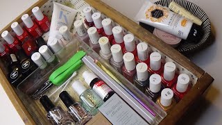 DECLUTTERING SMALTI e prodotti per la manicure primavera 2024 [upl. by Nire]