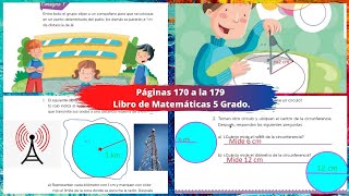 Páginas 170 a la 179 Libro de Matemáticas 5 Grado [upl. by Arec]