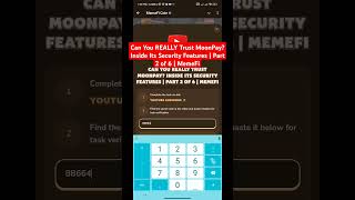 Can You REALLY Trust MoonPay Inside Its Security Features  Part 2 of 6  MemeFi code [upl. by Baal]