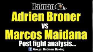 Adrien Broner vs Marcos Maidana POST FIGHT [upl. by Ytirehc431]