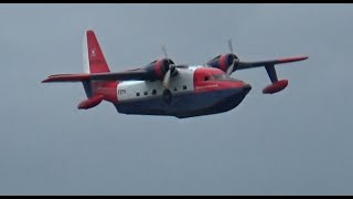 Grumman Albatross Flybys Airshow London [upl. by Nitreb628]