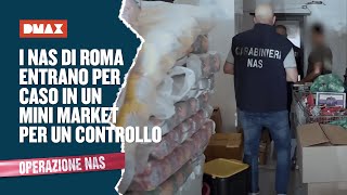 I NAS di Roma entrano per caso in un Mini Market per un controllo [upl. by Alinoel]