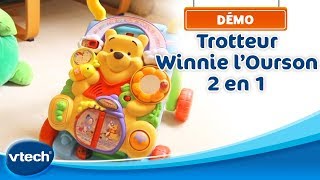 Trotteur Winnie lOurson 2 en 1  Bébé part explorer en compagnie de Winnie  VTech [upl. by Sydney]