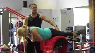 Hamstring Hyperextension  In the Gym [upl. by Manlove]