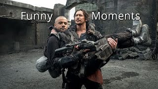 The 100 Cast Funny Moments  Dancing [upl. by Yanahc171]