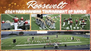 SHATTERED  2024 Roosevelt HS quotRough Riderquot Marching Band amp Color Guard  2024 Kamehameha TOB [upl. by Oleusnoc]