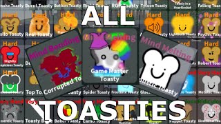 Guide for ALL Toasties from Find The Toasties [upl. by Becka]