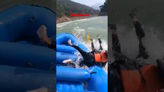 rafting accident in Rishikesh 😭😭😭shorts [upl. by Olegnalehcim]