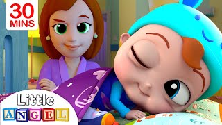 Yes Yes Baby Go to Sleep  Kids Songs amp Nursery Rhymes by Little Angel [upl. by Elades959]