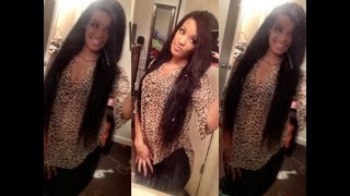 Aliexpress Virgin Brazilian Hair first LOOK [upl. by Solitta]