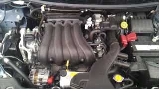 2012 Nissan Versa Hatchback 18L I4 Engine Idling After Oil Change  MR18DE  Galaxy S2 [upl. by Ariella747]