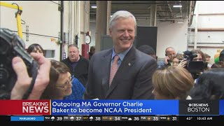 Charlie Baker to be next NCAA president [upl. by Aniez]