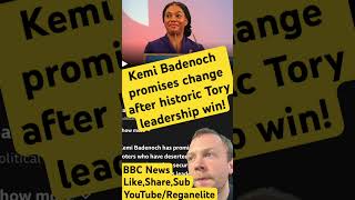 Kemi Badenoch promises change after historic Tory leadership win news worldnews uknews uk tory [upl. by Lucilia]