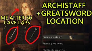 Dragons Dogma 2 Archistaff Location and Greatsword Location Warrior Unlock and Sorcerer Unlock [upl. by Nairahcaz265]