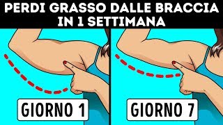 Come Eliminare le Braccia Flaccide in Non Più di 7 Giorni [upl. by Bixler]