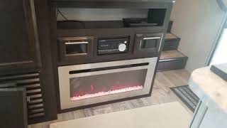 2019 Jayco 295 BHOK ot BHDS fireplace installation [upl. by Enninaej]