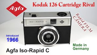 1966 Agfa IsoRapid C  Rapid Film Camera [upl. by Ailekat695]