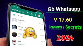 Gb Whatsapp v1760 new features  gb whatsapp version 1760 all settings and hidden features [upl. by Harv469]