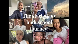 first day of highschool and boarding  first vlog [upl. by Bergmann]