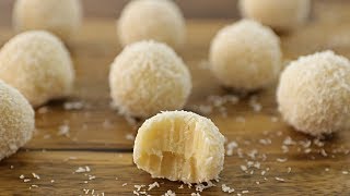 White Chocolate Truffles Recipe  How to Make White Chocolate Truffles [upl. by Buskirk328]