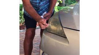 Our client shares his demonstration of the Headlight Restore Wipes [upl. by Feldman]