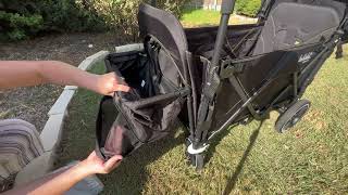 Larktale Caravan the perfect Stroller Wagon for young toddlers to preteens [upl. by Dippold]