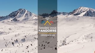 Le Domaine de Grandvalira 1ère station de ski en Andorre [upl. by Chi]