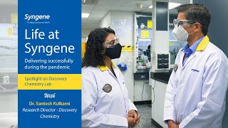 Life at Syngene Spotlight on Discovery Chemistry with Dr Santosh Kulkarni [upl. by Aemat459]