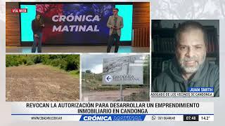 REVOCAN LA AUTORIZACION PARA DESARROLLAR UN EMPRENDIMIENTO INMOBILIARIO EN CANDONGA [upl. by Santini]