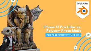 iPhone 13 Pro Lidar vs Polycam Photo Mode  3D Scanning [upl. by Harifaz]