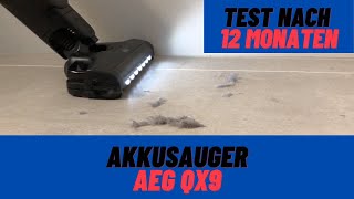 Akku Staubsauger AEG QX9 im Test  Bester Akkusauger mit heftigen Highlights [upl. by Claudy]