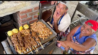 Anticuchos Pancitas y Tripas a la Parrilla ¡receta peruana [upl. by Ogdon261]