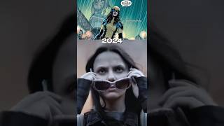 Dafne Keen then and Now XMEN X23 marvel trending [upl. by Aesoh609]