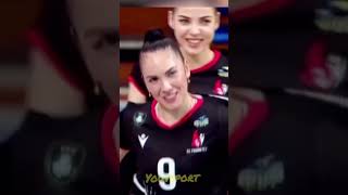 Yulia Gerasimova Dance With Fun  volleyball sports shorts [upl. by Akirdnahs810]