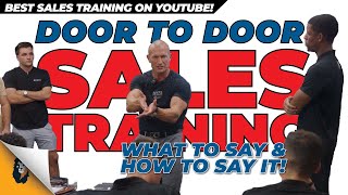 Sales Training  Mastering Door to Door Sales  Andy Elliott [upl. by Nauwtna]