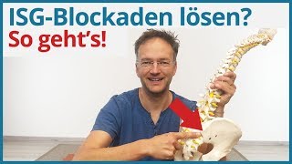 ISG Blockaden lösen ✅ YogaÜbungen fürs Iliosakralgelenk [upl. by Arikahc]