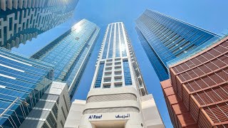 Al Reef Tower Elegant amp Bright 1br04 partial sea view with balcony amp amenities 78k [upl. by Borreri]