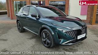 Nissan Qashqai 13 DIGT 158 mildHybrid Xtronic Tekna 116kW 4WD YBJ [upl. by Kciremed]