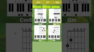 QUIZAS QUIZAS QUIZAS  TRIO LOS PANCHOS  CHORDS  LYRICS  GUITAR  PIANO  BASS  KEYBOARD [upl. by Nakasuji]