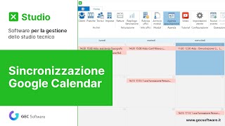 Studio  Sincronizzazione Google Calendar [upl. by Adnolor361]