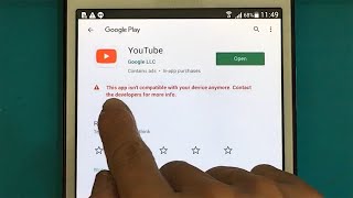 How to Install Youtube on old phones and tablets Android 442 [upl. by Lesirg]