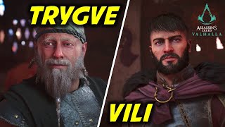 Vili or Trygve Who should be the Jarl of Snotinghamscire  AC Valhalla All Choices amp Outcomes [upl. by Nima]