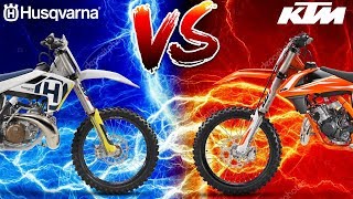 EPIC BATTLE 250 2 Stroke vs 125 2 Stroke [upl. by Blackstock192]