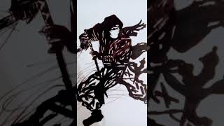 NINJA😵art drawing ninja [upl. by Anayad]