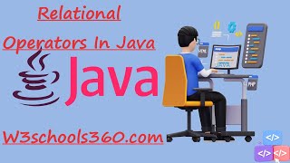 Relational Operators in Java  Hindi  W3schools [upl. by Brandise]