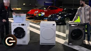 Latest Heat Pump Tumble Dryers Reviewed  The Gadget Show [upl. by Loziram]