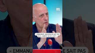 JeanMichel Aphatie  quotEmmanuel Macron ne sait pas où il habite ni où il estquot [upl. by Ojahtnamas]